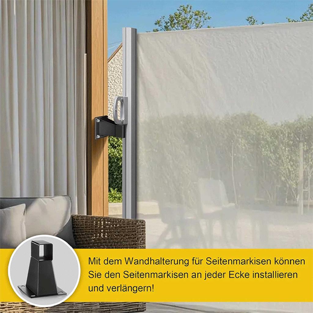 Wandmontierte Markisenstütze mit Schrauben Spreizdübel Metallstütze Ersatzteile für Markise Außen Terrassenüberdachung Sha