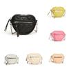 Heart Love Kids Chain Crossbody Bag Pink Pu Coin Wallet With Trendy Stitching