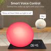 Special Price Smart White Noise Led Night Light Desk Alarm Clock Wake up Lamp for Home Room Decoration