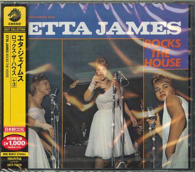 CD ETTA JAMES  Rocks The House 3 UICY75979 Chess 2013 Japan ObiSoulFunk Used