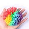 Student Toy Rubber Fur Ball Sandbag Ball Color Rubber Band Ball Elasticity Relieve Autism Sensory Ball