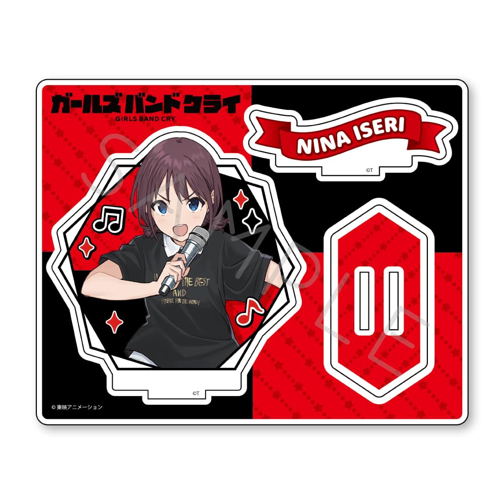 ТВ-аниме «Девичья группа Cry» [Исеки Нина] 5-й акриловый стенд ZB