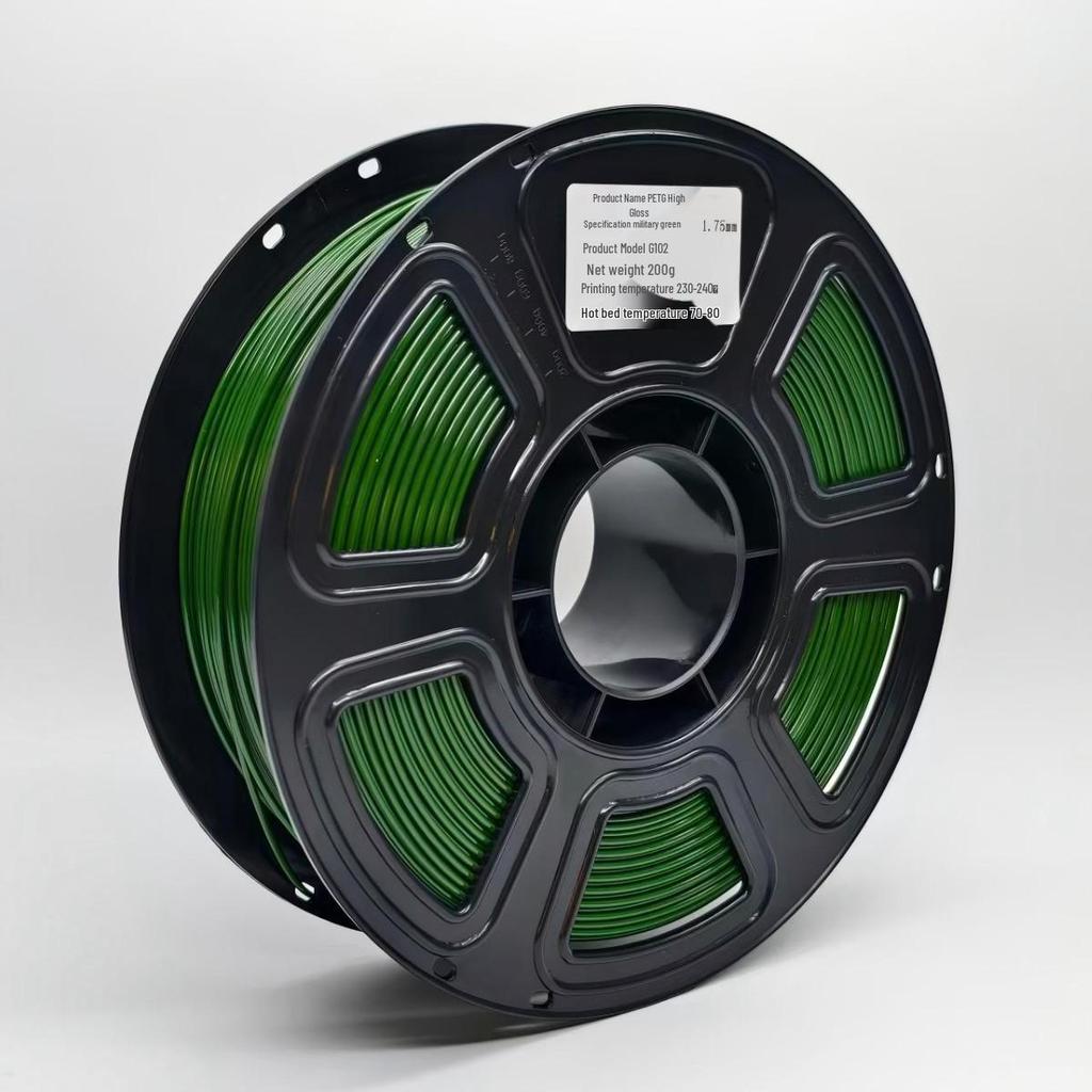 Graphenova PETG 1.75mm High Gloss Filament 200g - Compatible with Creality Ender 3D Printers