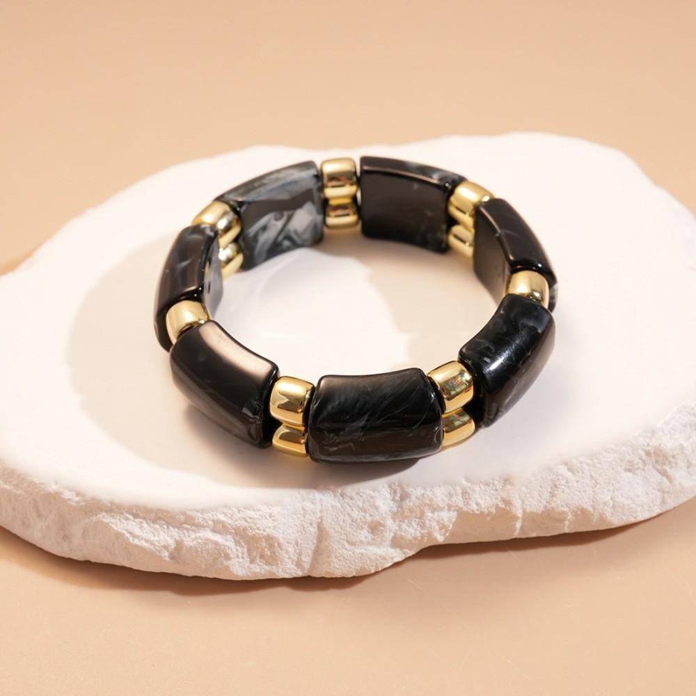Wide Acrylic Bangle Bohemian Retro Hand Ring Unique Wide Chunky Bangles  Summer