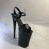 Fashion 2025 New Summer Platform High Heels Sandals Women Sexy Peep Toe Pumps Fashion Rivet Decoration Ladies Party Pole Dance Shoes