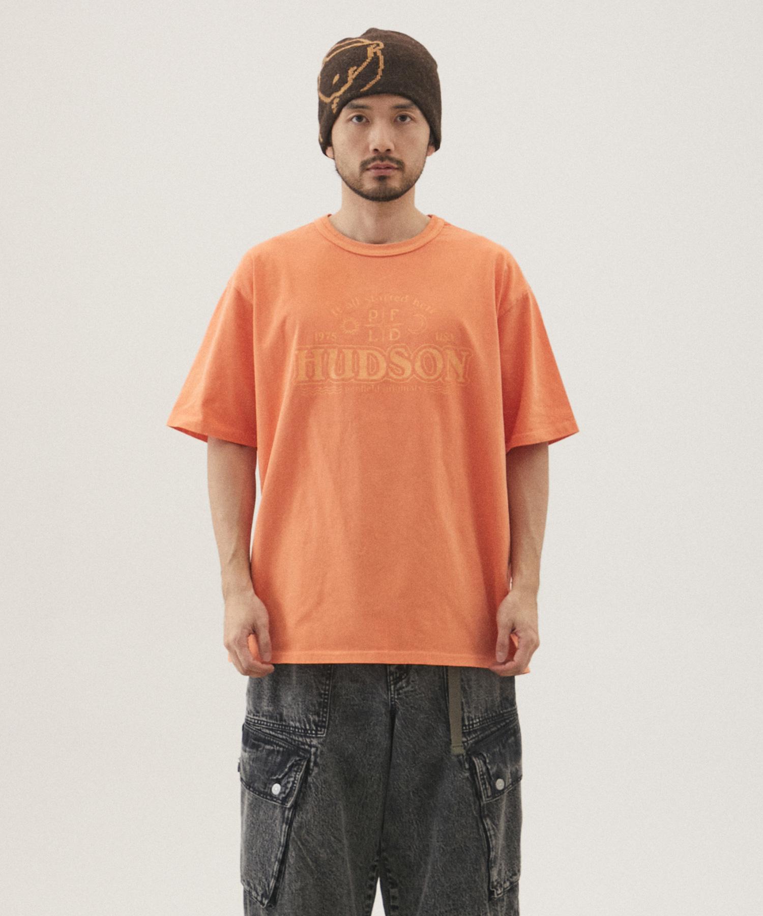 Penfield Pigment Dyed Basic Short Sleeve Orange_Fq2Kt53U Orange/S