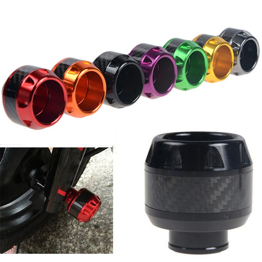 1x Universal Motorcycle Front Fork Frame Slider Anti Crash Falling Protector Kit