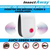 InsectAway Ultraschall Anti Mäuse Spinnen Mücken Stecker Insektenvertreiber [2x]