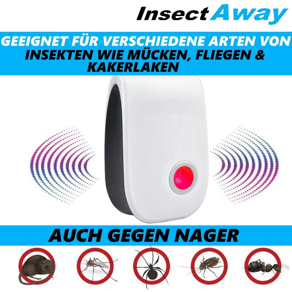 InsectAway Ultrasonic Anti Mice Spider Mosquito Plug Insect Repeller [2x]