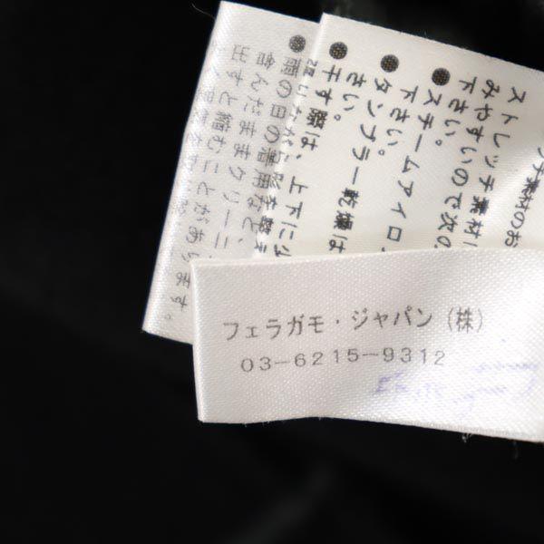 Salvatore Ferragamo Made in Italy Wool Blend Long sleeve tailored jacket Women Used