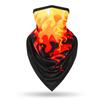 Summer UV Protection Cycling Triangle Face Mask Neck Gaiter Cover Scarf Paisley Ice Silk Mesh Bandanas