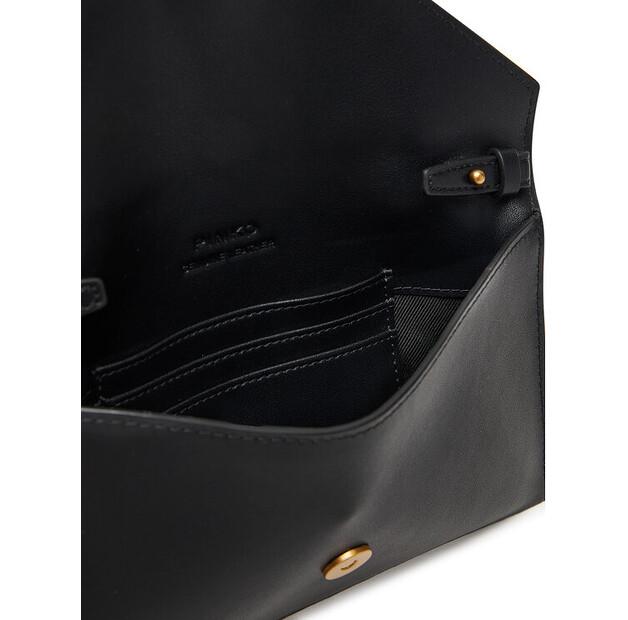 Handbag PINKO Flat Purse Mini AI 25-26 PCPL 105347 A0F1 Black