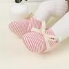 New Striped Moccasins: Non-Slip Casual Shoes for 0-1 Year Olds