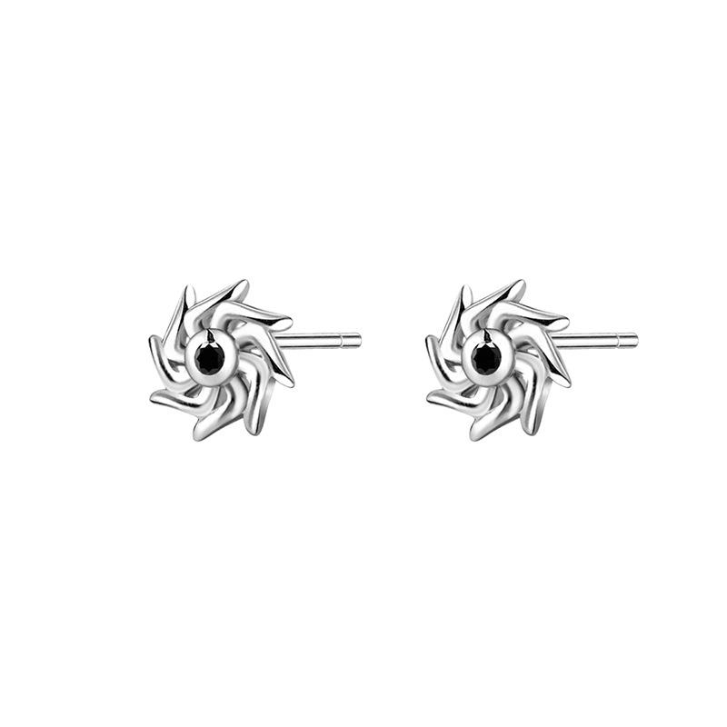 

Retro Sun Stud Earrings for Women Minimalist Chic Cool Simple Trendy Unique Earrings