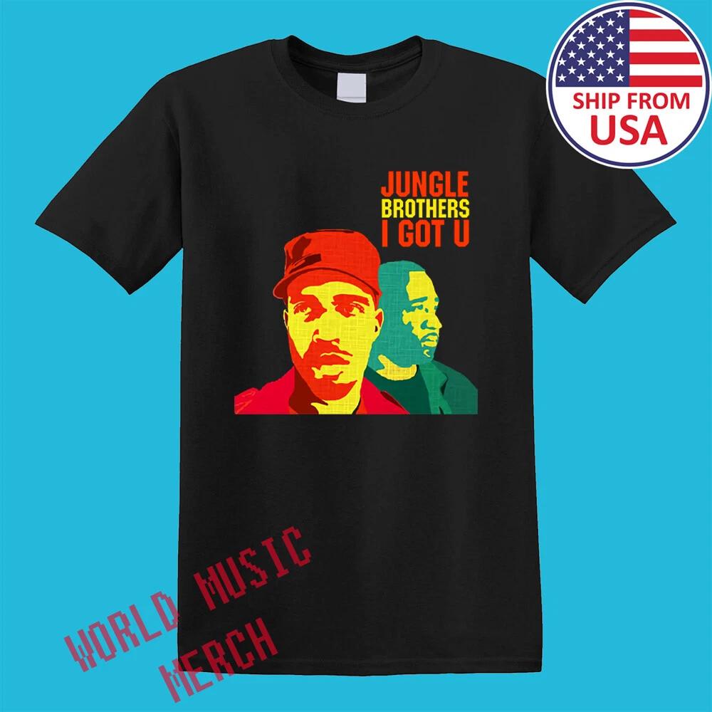 

Jungle Brothers I Got U Men s Black Size S-5XL S