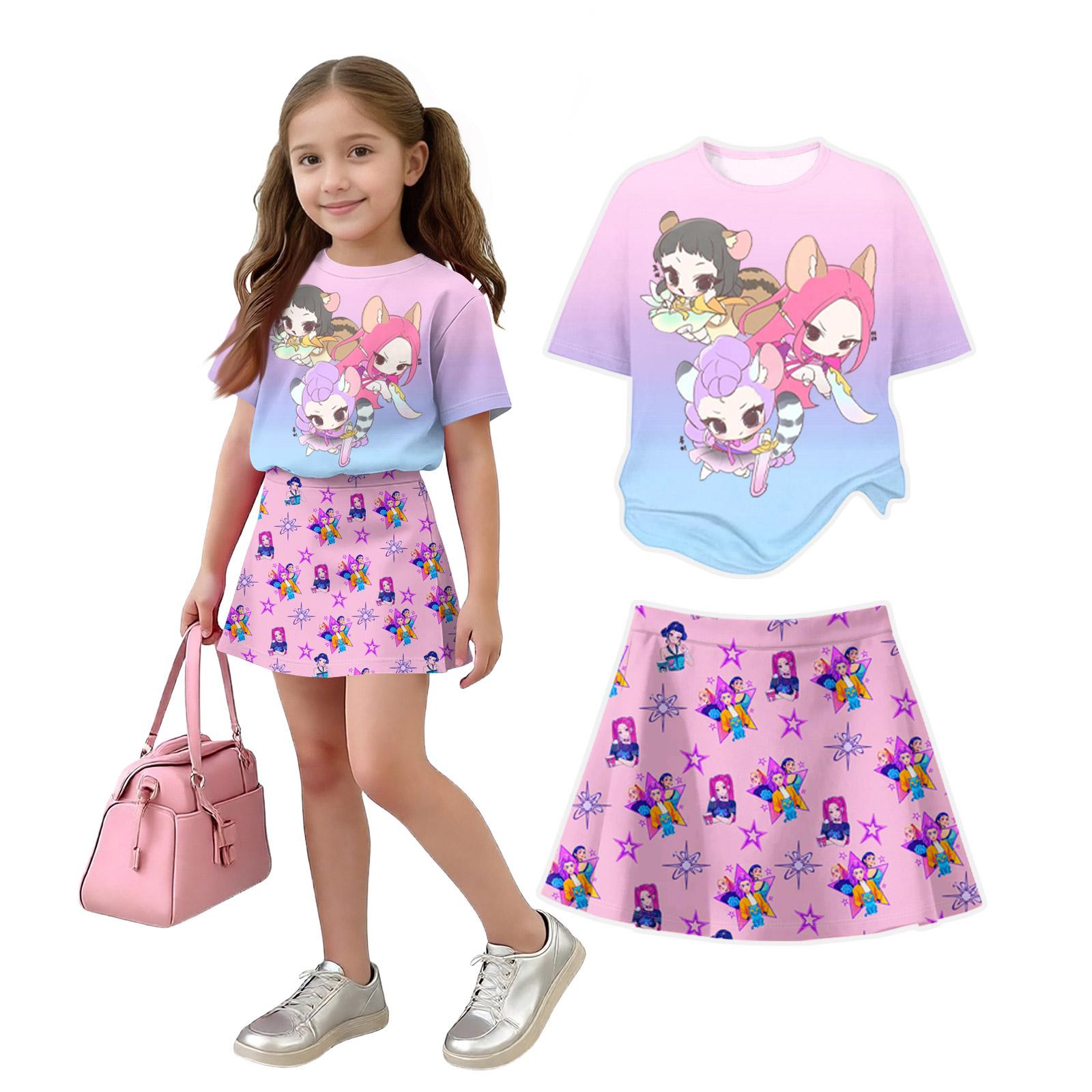 

Комплект одежды для новорожденных девочек и мальчиков, свободная футболка с принтом и штаны 140