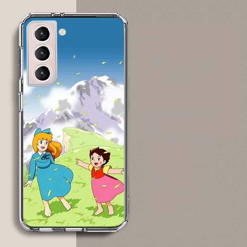 Heidi Cartoon Phone Case For Samsung A17 A56 A36 A26 A16 A55 A35 A25 A15 A05S Galaxy A71 A51 A41 A31 A21S A70 A50 A40 A30 A20S A