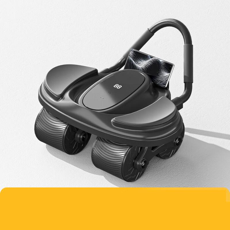 Longchan AI Smart 4-Wheel Ab Roller with Interactive Display