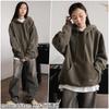 WEGO Large Khaki Pullover Oversized Plus Perfect Gift for and Available Men's Fleece-Lined Hoodie, Sweatshirt, Silhouette, Loungewear, Loungewear,