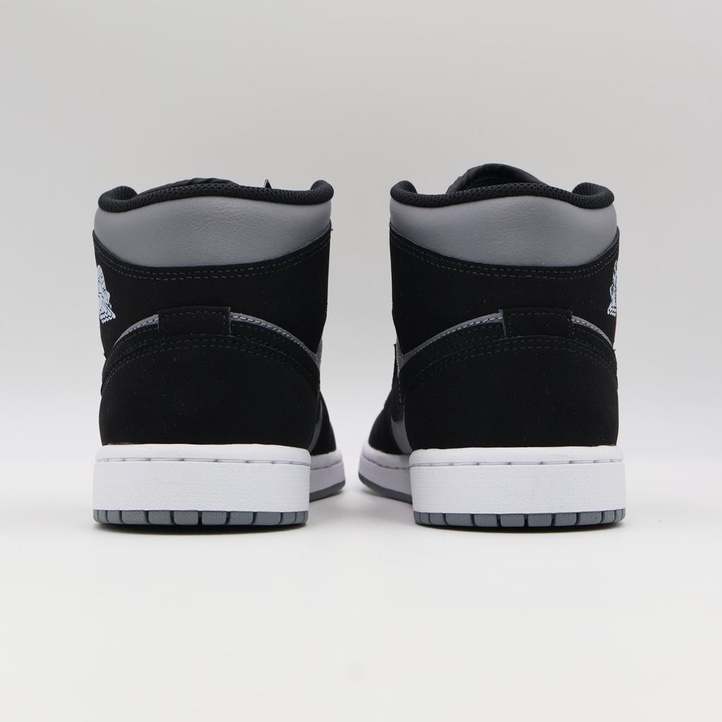 IU7672-001 Nike Air Jordan 1 Mid Black Cool Grey (Men's)