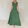 Women's Summer Casual Fashion  Dress V Neck Sleeveless Dress