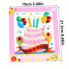 5/10pcs Button Mosaic Art Painting Kit DIY Cartoon Design Sticker Crafts Home Decorative Painting Back to School Gift Reward JXB