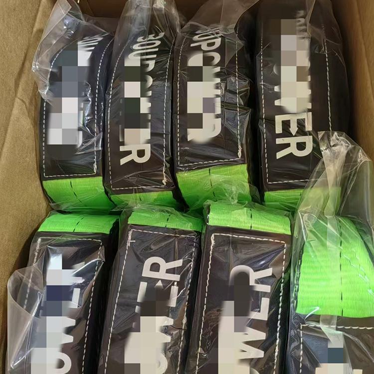 Factory Custom Heavy Duty  Winch Towing Strap for Vehicle Recovery  SUV  or Emergency Situations TS075