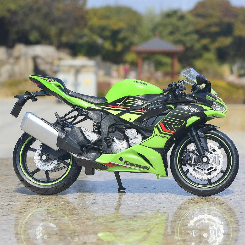 MotoGP Ninja ZX-6R Závodní motocykl Simulace Vynikající Diecast & Hračka Vozidlo RMZ city 1:12 Kovový Sběratelský Model