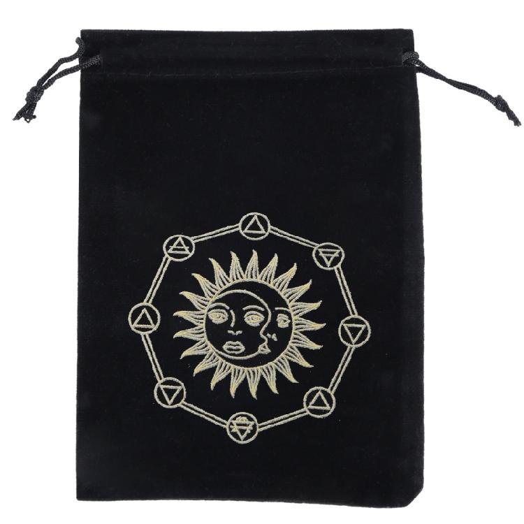 Storage Bag Board Game Cards Drawstring Package Witch Divination Crystal Packing Pouches Gift Bag Tarot Carrying Pouch