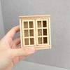 Miniature Wooden Cabinet Model For Dollhouses Accessories DIY Craft Project Bedroom Living Room Tiny House Scene Decoration