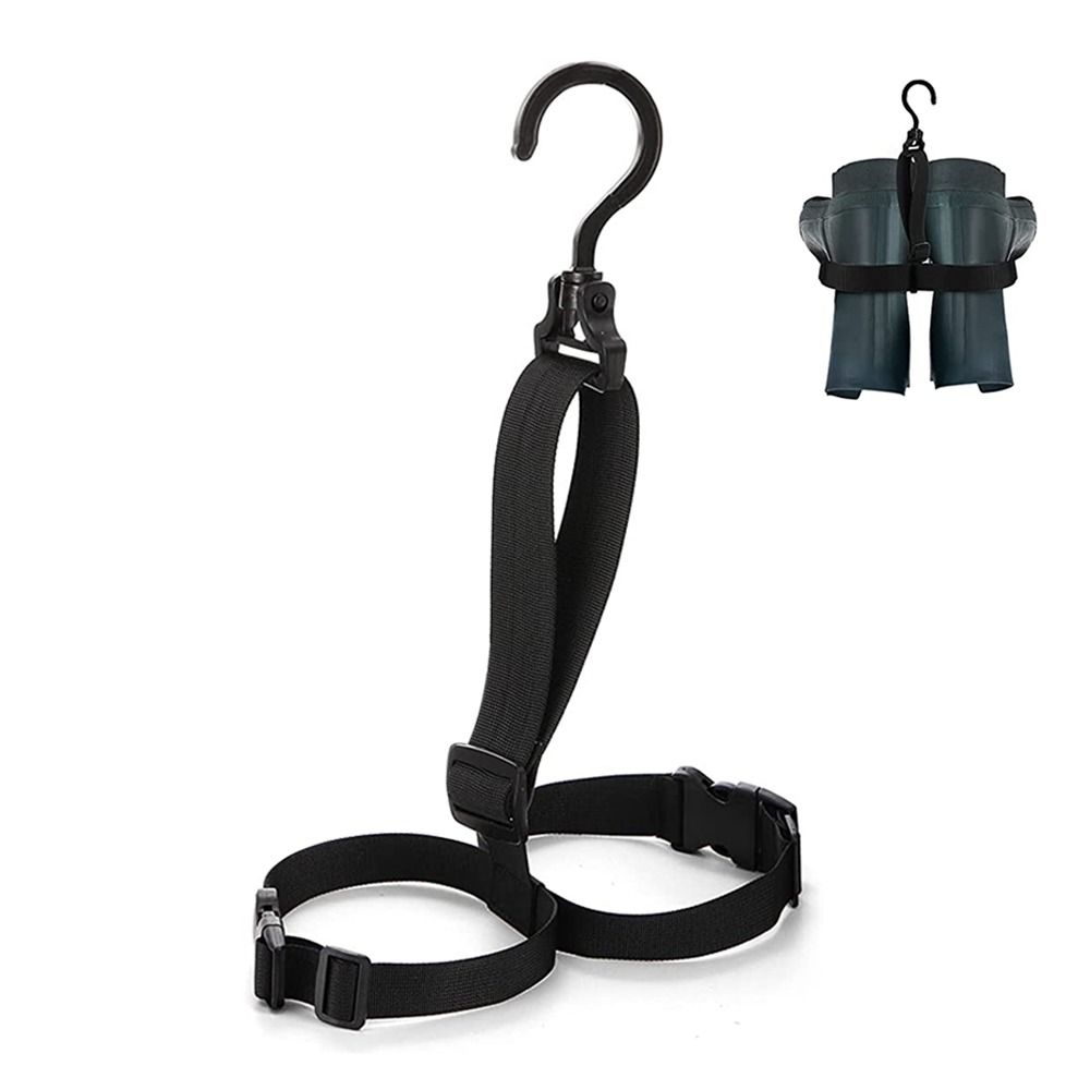 Hanger Drying Belt Fishing Boots Storage Fishing Wader Boots Hanger Wader Boots Adjustable Strap