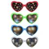 Romantic Heart-Shaped UV Protection Sunglasses - Mood Changing, Date Essential