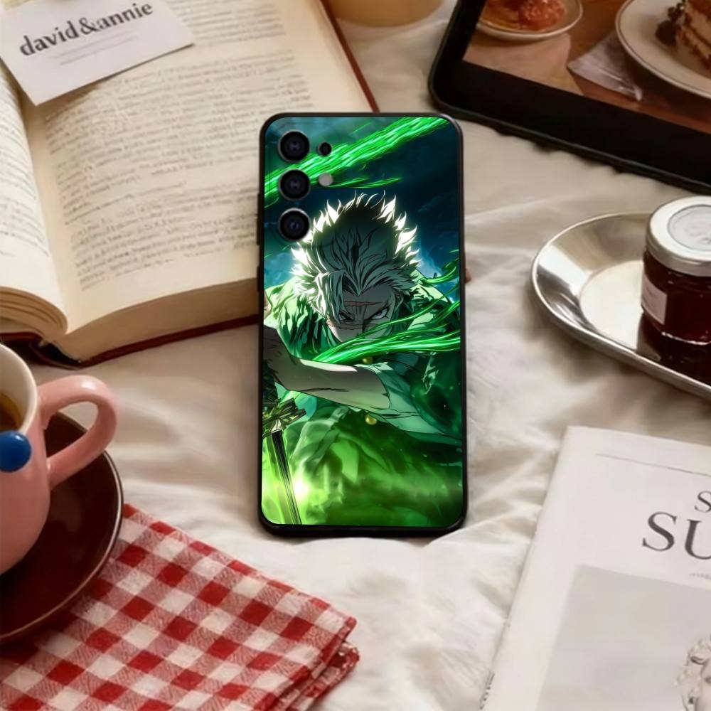 

Shinazugawa Sanemi Phone Case Soft black For Samsung S25,S24,S21,S22,S23,S30,Ultra,S20,Plus,Fe,Lite Samsung S24