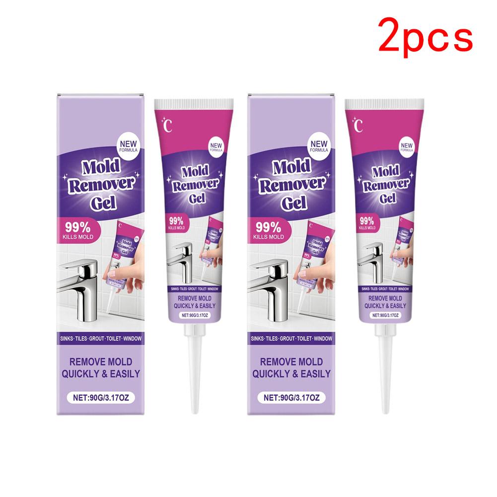 Anti-Mold Gel Tile Cleaner Wall Mildew Tool Remover Cleaning Washing Machines Tiles Instant Stain Removal Long Last Protection