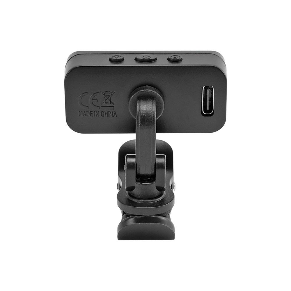Rechargeable High-Definition Color Tuner for 12-Tone Guitar, Bass, Violin, and Ukulele.