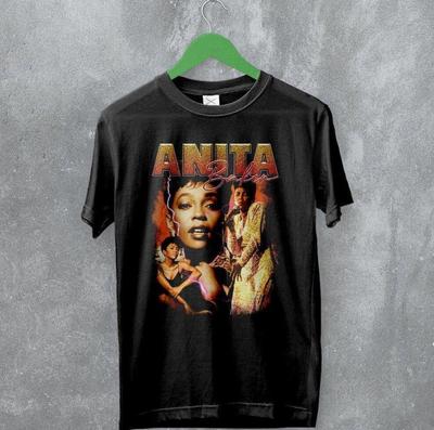 Anita Baker Rapture Graphic T Shirt R&B Soul Streetwear Jazz Pop Culture