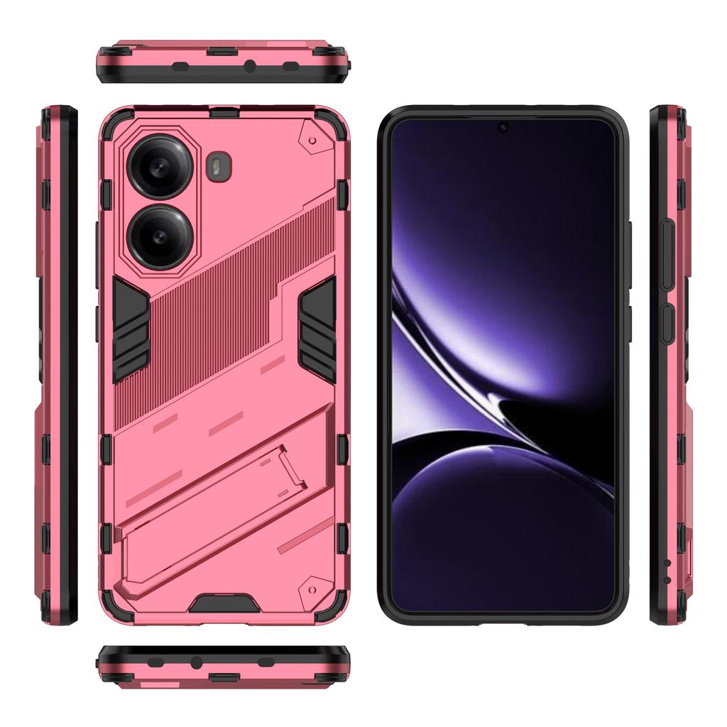 For Xiaomi Poco X7 Pro 5G/Redmi Turbo 4 5G Case PC + TPU Shockproof Phone Cover with Kickstand
