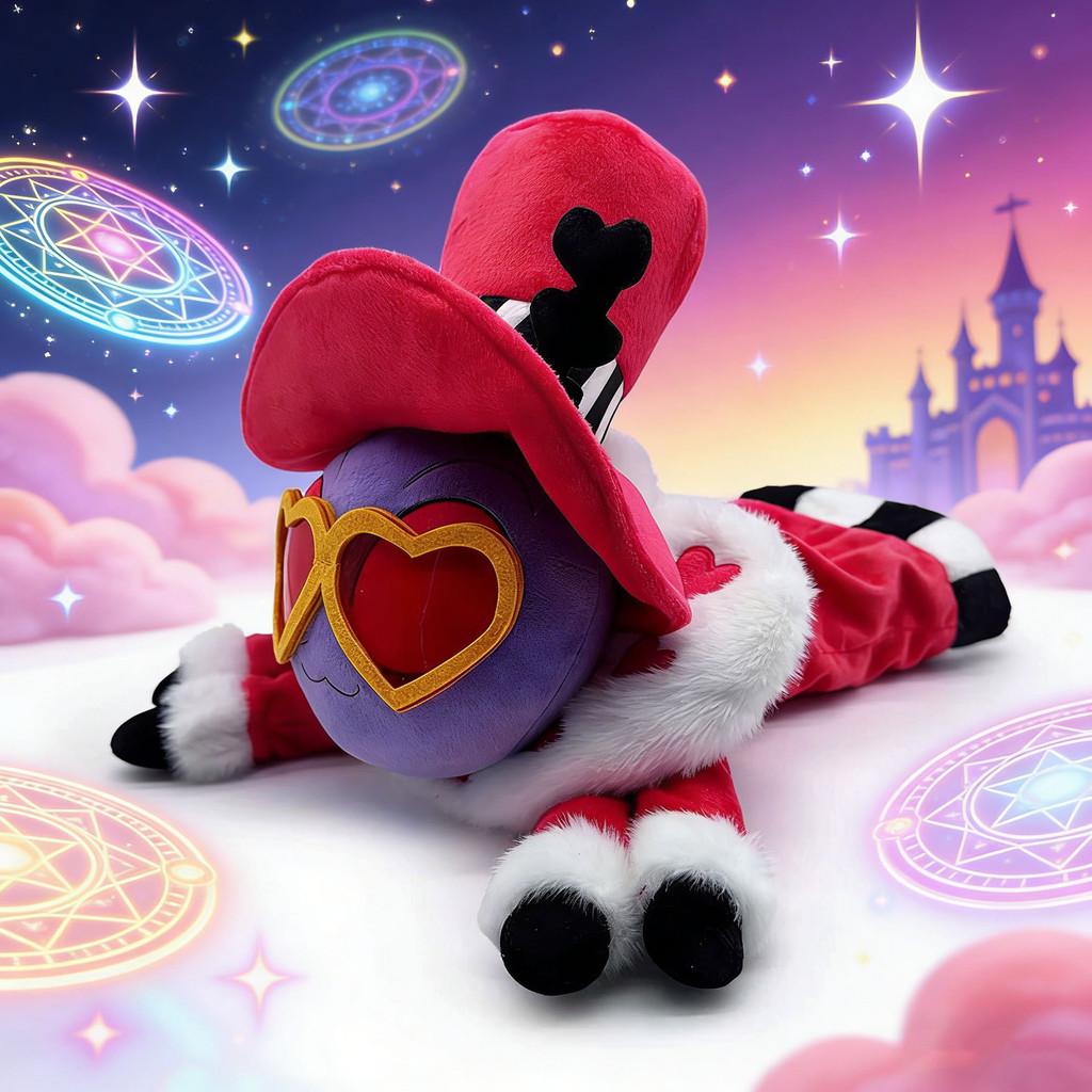 Hazbin Hotel Valentino Vincent Whittman Niffty Stuffed Toy With Pp Plush For Kids And Adults