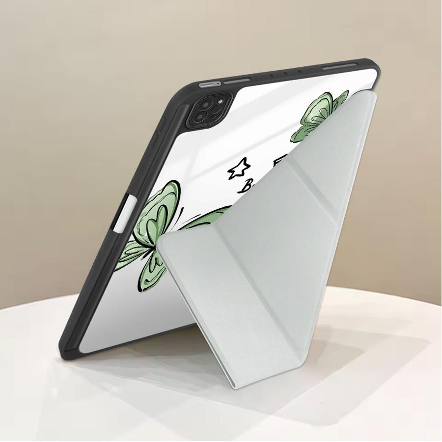 Cartoon Butterfly Tablet Case For iPad Pro 11th 10th 9th 8th 7th 12.9inch Pro 2025 Air 4 5 M3 M2 1 2 M4 11inch Mini 6 7 Holder