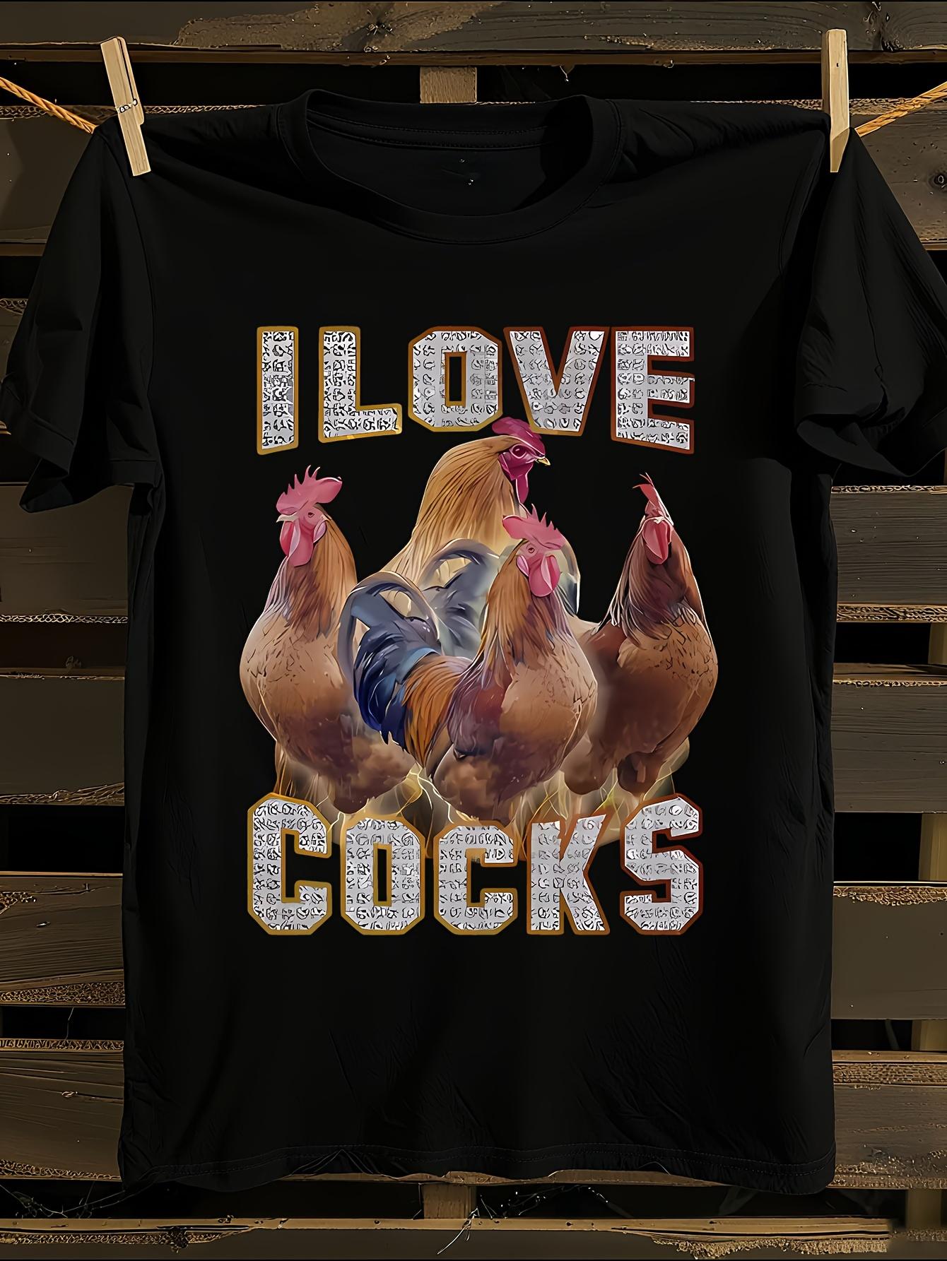 Funny Rooster Meme Tshirt XXXXL