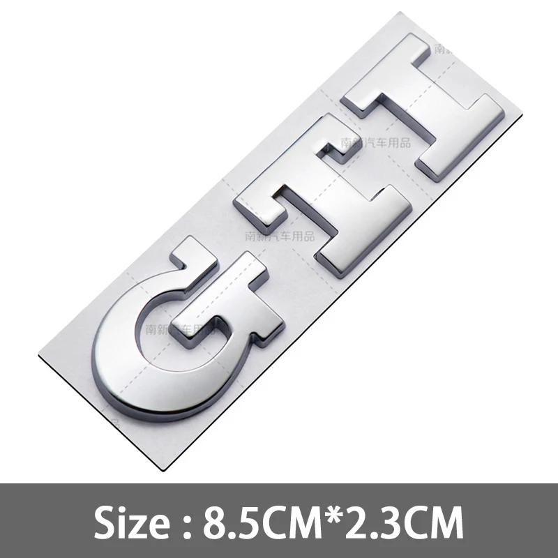 

2026 Hot For VOLKSWAGEN VW 3D Metal GTI Grill Emblem Badge Rear Trunk Decal Car Sticker for Volkswagen VW Golf 5 6 7 8 MK2 MK3 M