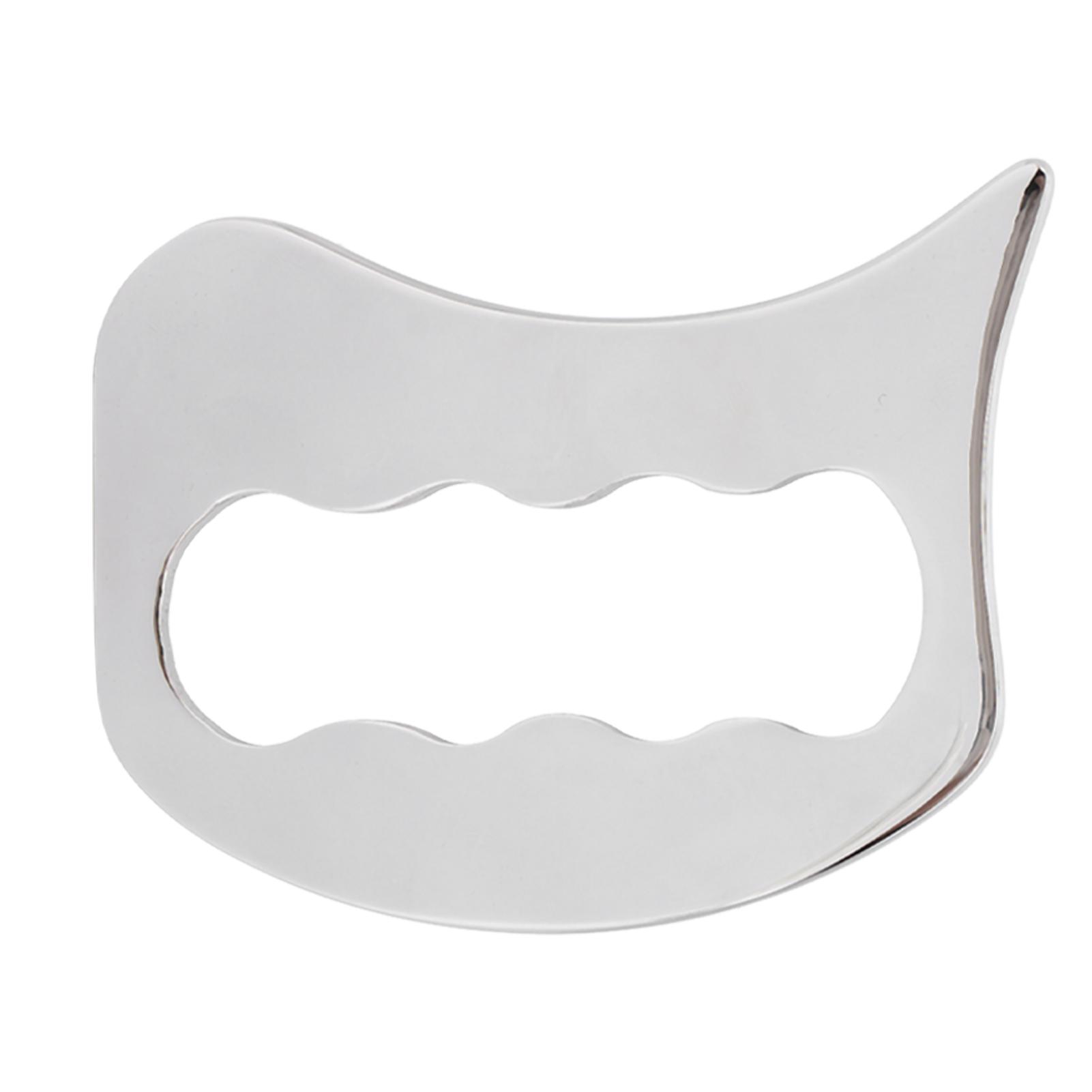 

Инструмент для массажа гуаша соскребающий, нержавеющая сталь, усовершенствованный скребок для мышц для мобилизации мягких тканей