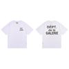 ROADVIBE Vintage High Street T-Shirt Gallery Dept Printed Shirt Fashion Letter Print T-shirt Casual O-neck Tee Women Tee Summer Brand Top
