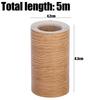 5-15M Self-Adhesive Wood Grain Sticker Roll for Door Frames Window Frames Wall Decoration Repair Patch Furniture Renovation Tape