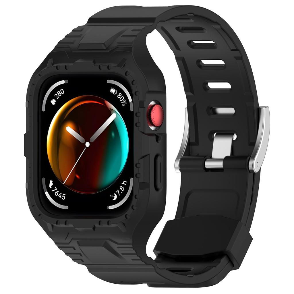 Protector Case+Strap for Huawei Watch Fit 3 Silicone Sports Bracelet Correa Smartwatch Watchband For Huawei Fit3 Accessories