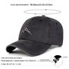 Baseball Stitching Embroidered Denim Washed Mountain Neutral Gender Women  Men For Caps Spring Autumn Outdoor Adjustable Casual Hats Sunscreen Hat