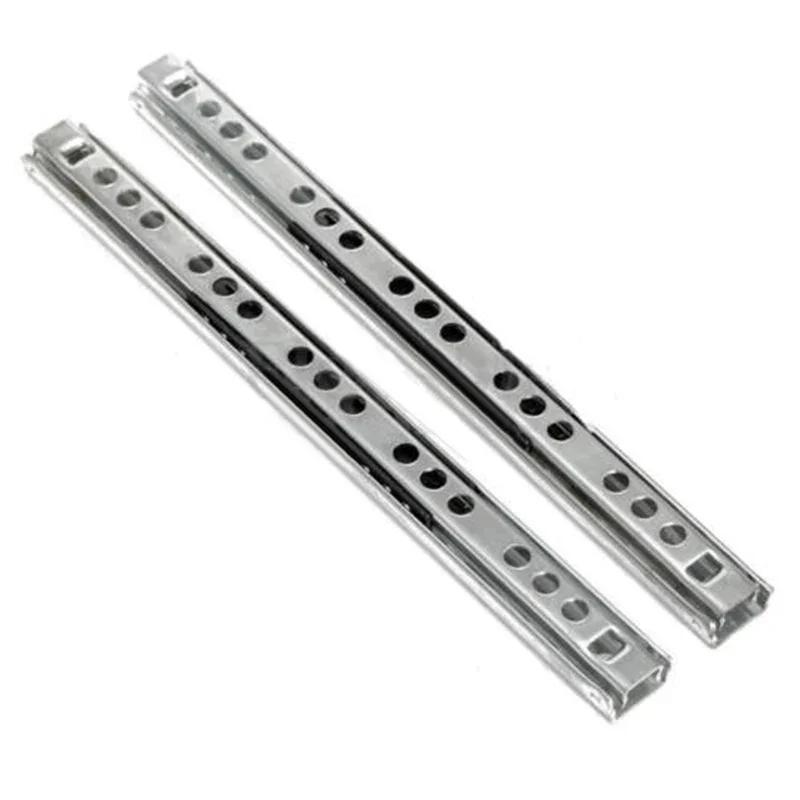 2Pcs 8/10/13/16 Inch Kitchen Cupboard Drawer Slides Furniture Complete Rail Road Extension Components Hardware Accessories