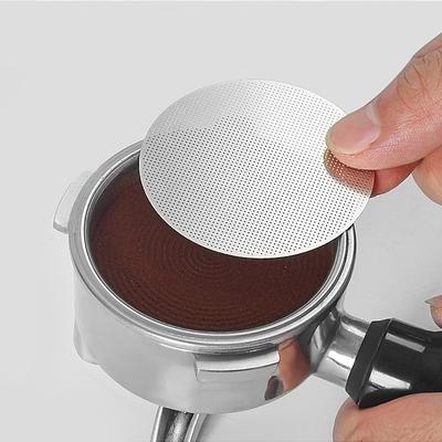 304 Stainless Steel Espresso Puck Screen for Consistent Coffee Extraction