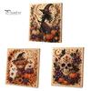 Handmade Holiday Gift Ideas Halloween Faux Pearl Art DIY Kit, Spooky Cute 3D Beads Painting Crafts, Creative Home Decor Projects Gothic Ghost Pumpkin