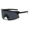 Large Frame Wraparound Cycling Sunglasses Outdoor Sports Windproof UV400 Protection PC Lens Unisex